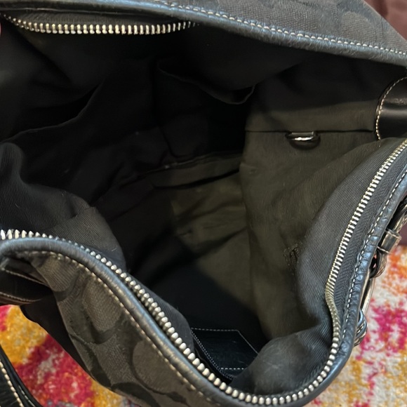 Used black Medium Coach bag - Picture 8 of 12